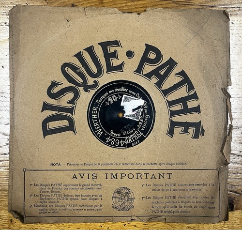 Disques pathe centre - pathe,