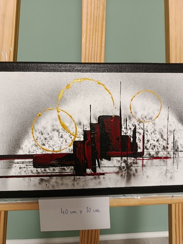 Tableau peinture acrylique sur - acrylique,