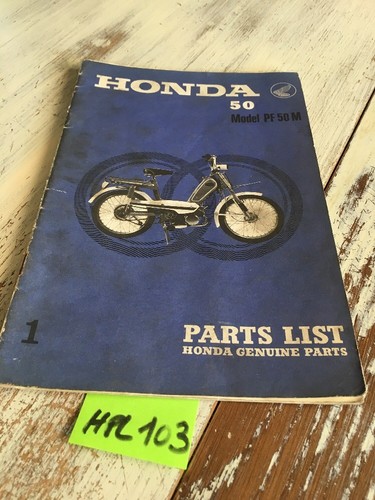 Honda pf50m pf50 50 - pf50m,