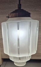 Ancienne suspension Art Déco