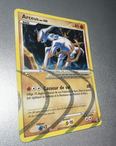 Carte pokemon arceux - arceux, 100