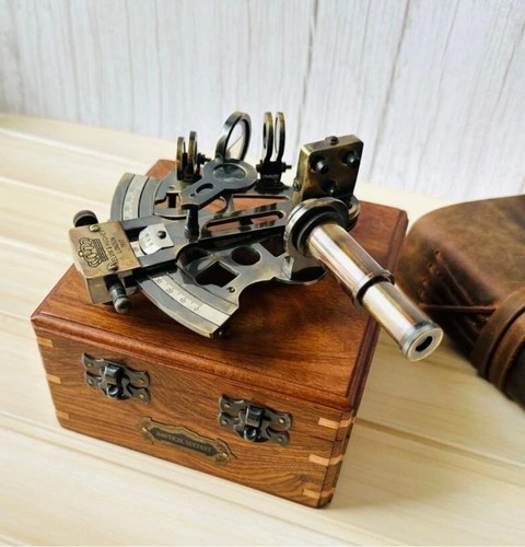 Sextant marin laiton de - laiton,