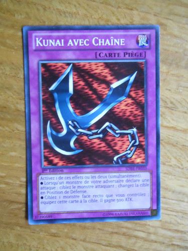 Carte kunai avec - carte, gi