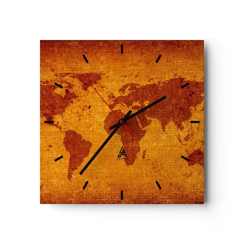 Horloge murale verre - murale,
