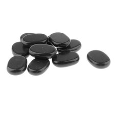 Pierre Chaude pour Premium Set Basalt Rocks Spa Essential Kit Relaxing Black