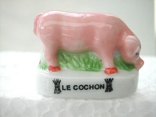 * Fève ATLAS - ANIMAUX DE LA FERME - LE COCHON