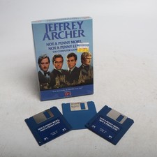 Jeffrey Archer Not A Penny More Less Domark Atari ST 1987 Computer Game