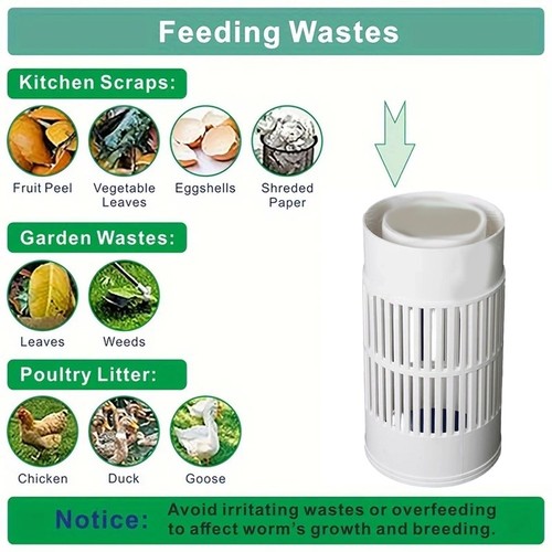 Composteur insectes pvc - composteur,