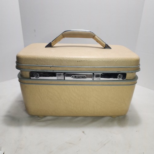 Vtg 1950s 60s samsonite - 1950s-60s, beige