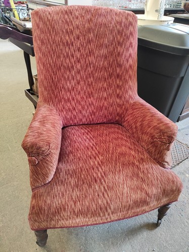 Ancien fauteuil avec roulettes - avec,