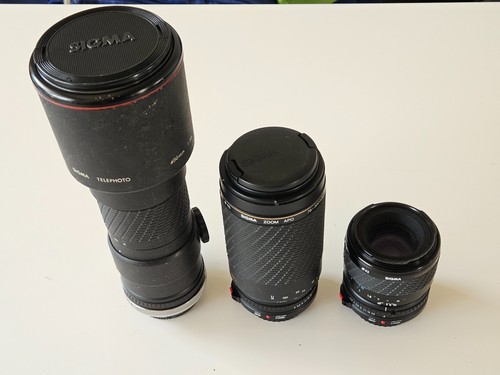 Lot objectifs vintage sigma - lot,