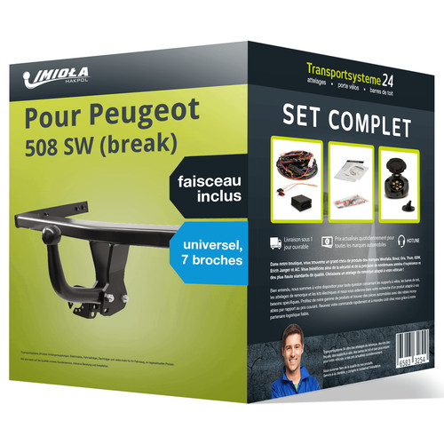 Attelage pour peugeot 508 - pour,