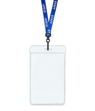 Bleu Staff Identité Lanière