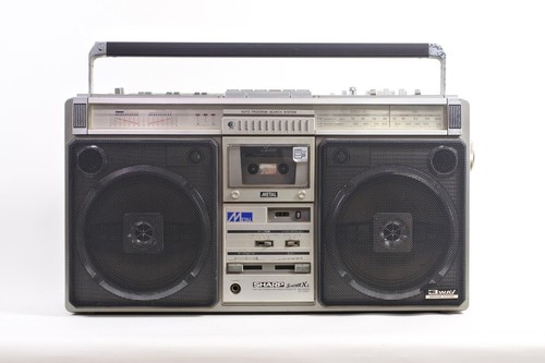 Sharp 508st boombox ok - sharp,