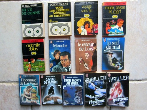 Lot livres de poche - 13,