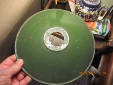 Ancien Abat Jour Lampe de Cour