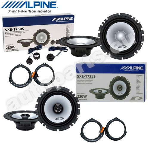 Kit enceintes alpine - alpine, avant
