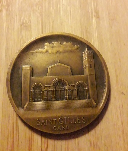 Medaille église saint - l'Église,