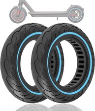 2PCS 10x2.125 inches Solid Tires for Electric Scooter, 50/75-6.1 Tire for GOLD