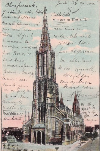 Allemagne ulm cathedrale - allemagne, de