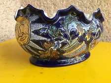 Ancien rare rafraîchissoir coupe faïencerie A Mouzin AMC Belgique