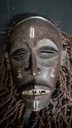 Masque chokwé art tribal - masque,