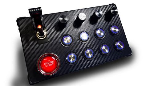 Button box sim - box, pc