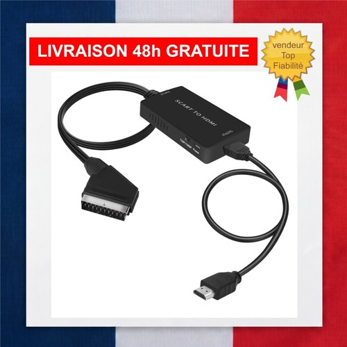 Adaptateur péritel scart - adaptateur, vers