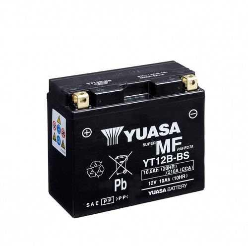 Batterie moto yuasa yt12b - moto, yt12b-bs