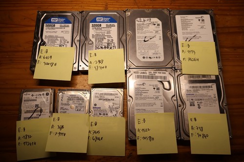 Lot disques dur 2 - lot, et