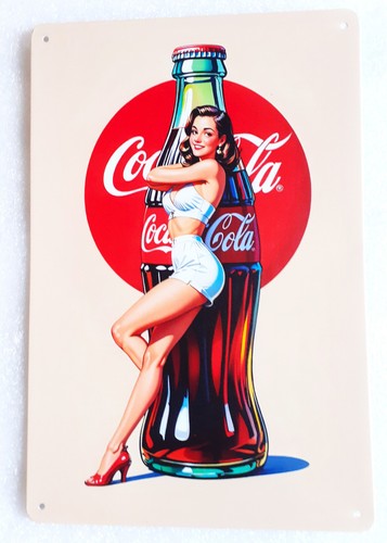 Plaque pin coca cola - plaque,