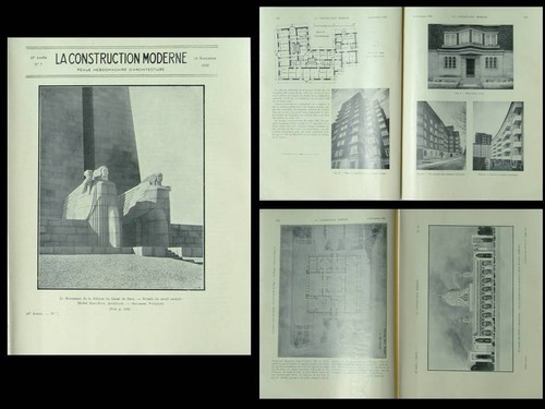 Construction moderne 1930 roux - moderne,