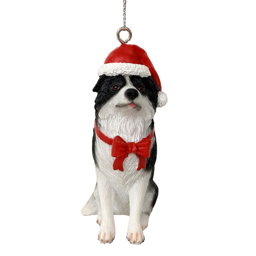 Border collie christmas - border,