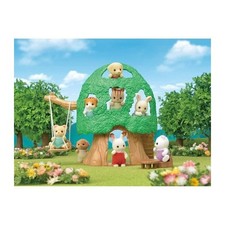 SYLVANIAN FAMILIES 5318 La Cabane et Bébé Ecurueil Roux