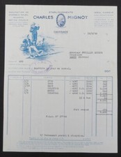 Facture 1950 CAUSSADE MIGNOT
