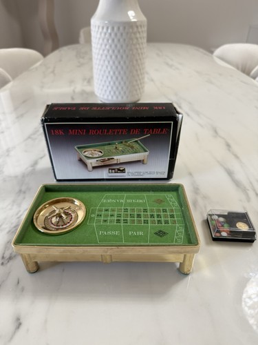 Mini roulette table jeu - table,
