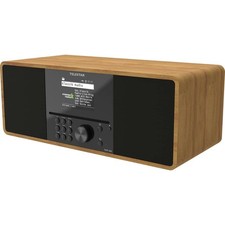 Telestar TOP 300 Holz Radio-lecteur CD Internet Internet, DAB+, FM USB, WiFi,