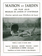 1950 or 1952 Antique Garden & Indoor Furniture Advertising Magazine Issue