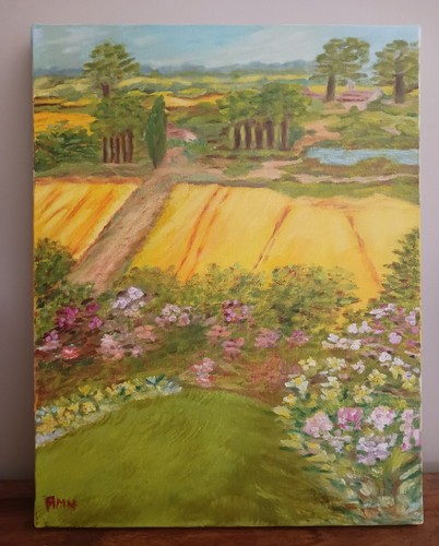 Belle peinture sur toile - belle,