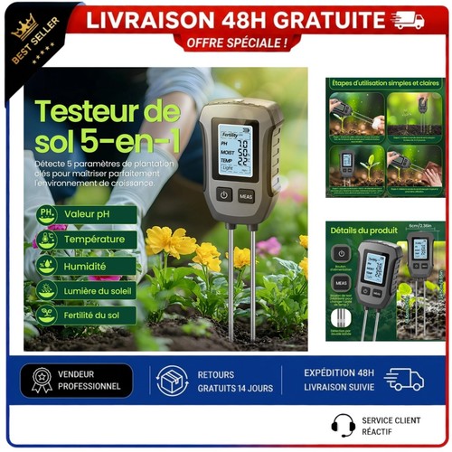 Testeur humidité sol 1 - sol,