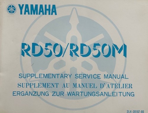 Yamaha rd50 rd50m genuine - rd50,