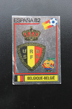 ♣ Panini World Cup WC Espana 82 1982 ♣ #200 Belgium Coat of Arms Badge Escudo ♣