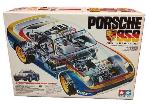 Tamiya porsche 959 paris dakar - 959,