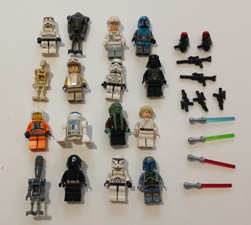 Lego star wars lot - en, vrac