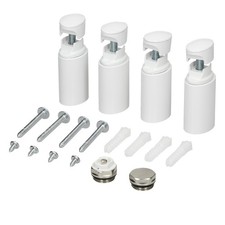 Fixation radiateur de salle de