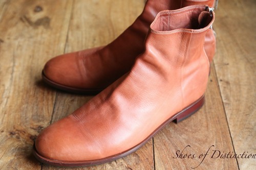 Chaussures bottes zippées - , en