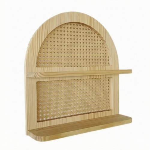 étagère arquée bois et - en,