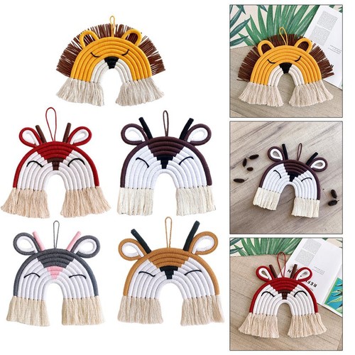 Macrame animal tenture pour - animal,