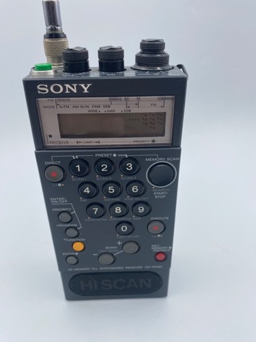 Sony icf pro080 mw sw - pro080, fm/lw/mw/sw