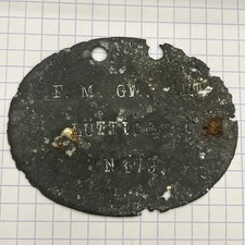 Allemagne Plaque Identité EK